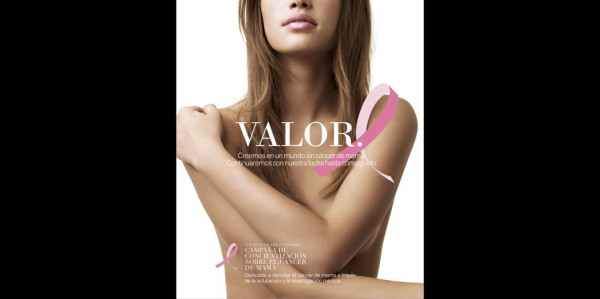 Campaña rosa de Estee Lauder