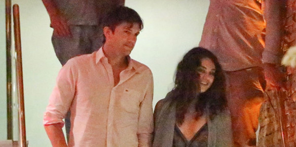 Mila Kunis y Ashton Kutcher continúan su romance en Brasil