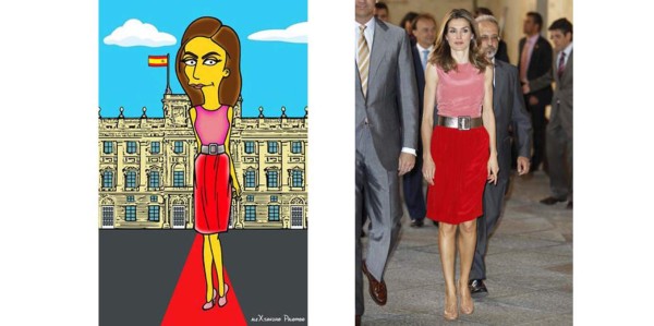 Letizia, un personaje de Los Simpson