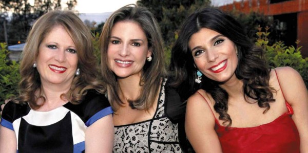 Oralia Kafati, Diana Atala y Nicole Sabat