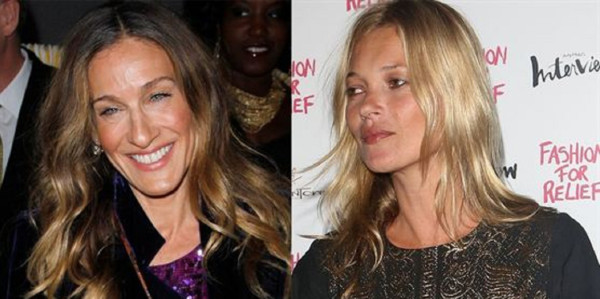 Sarah Jessica Parker y Kate Moss donan sus tacones