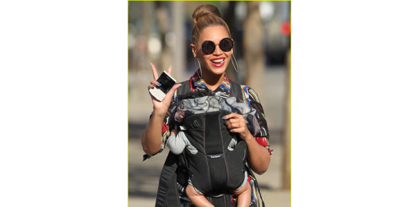 Beyoncé pública nueva imagen de su hija