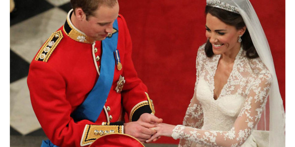 El aniversario de la boda real