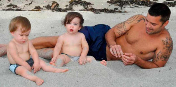 Ricky Martin ¿vendrá con sus hijos a Honduras?