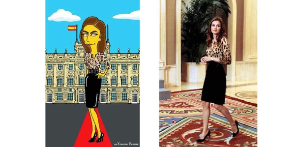 Letizia, un personaje de Los Simpson