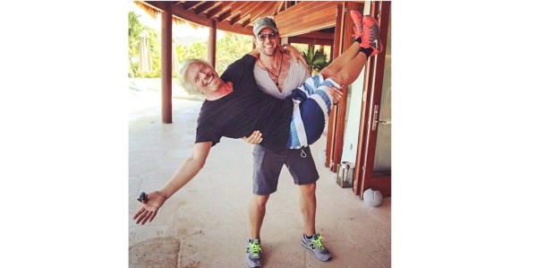 Ernesto Argüello en Necker Island