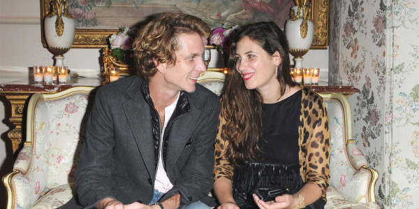 Andrea Casiraghi y Tatiana Santo Domingo