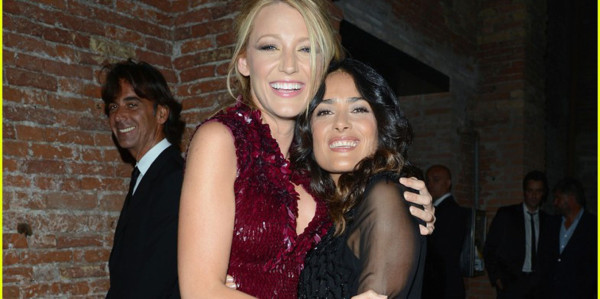 Salma Hayek y Blake Lively amigas