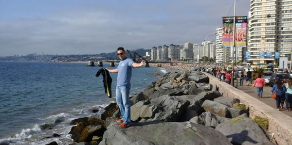 Teleprogreso tuvo acceso al hondureño previo a su presentación en Viña del Mar