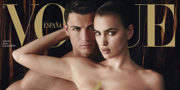 Irina Shayk y Cristiano Ronaldo desnudan su amor