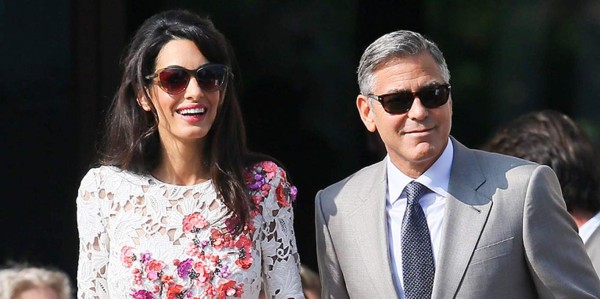 Conoce al señor y la señora Clooney