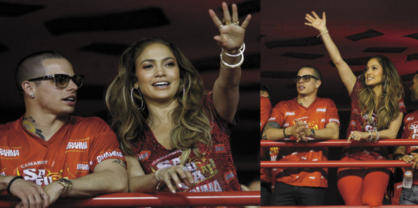 Jlo y Fergie en el carnaval de Río