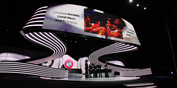 Andrés Iniesta, mejor jugador de la UEFA