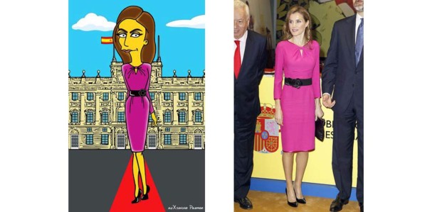 Letizia, un personaje de Los Simpson