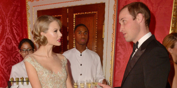 Taylor Swift canta para la realeza