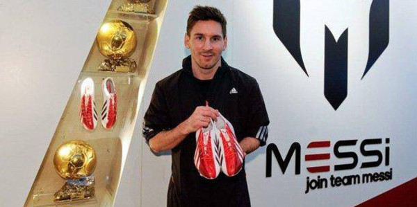 Messi se incorpora al fashion world