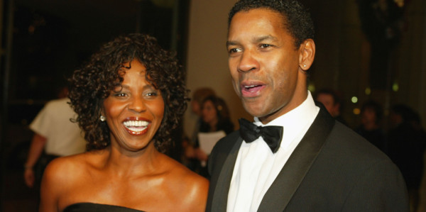 Denzel Washington y Pauletta Pearson