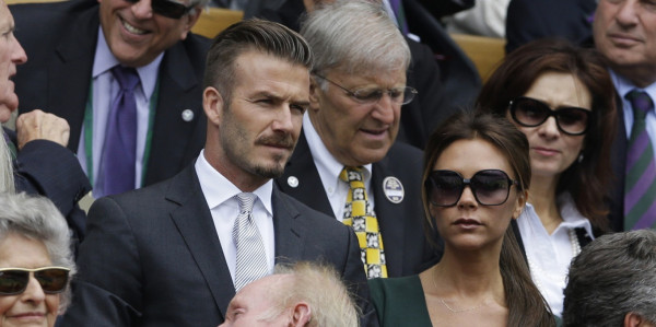 Duquesa de Cambridge y Victoria Beckham
