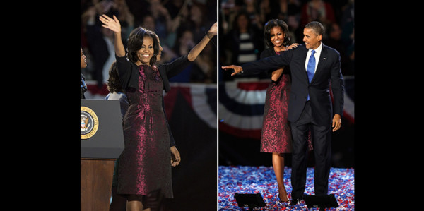 Michelle Obama 'recicla' vestido de Michael Kors