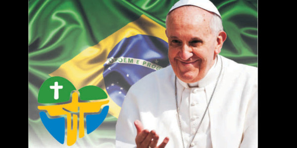 El Papa Francisco ya se encuentra en Brasil