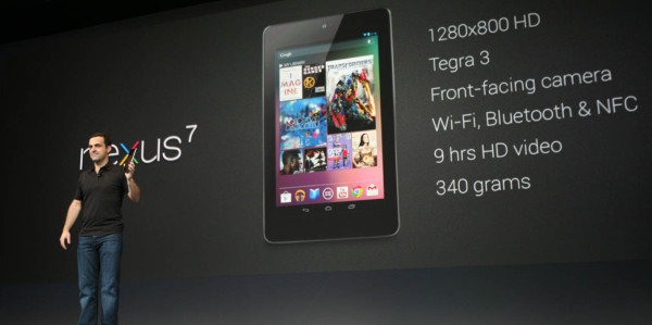 Google presenta Nexus 7