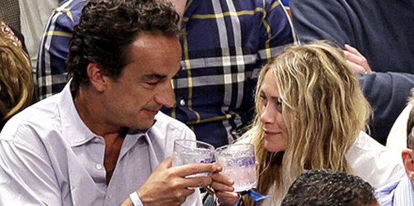 Mary Kate Olsen y Olivier Sarkozy