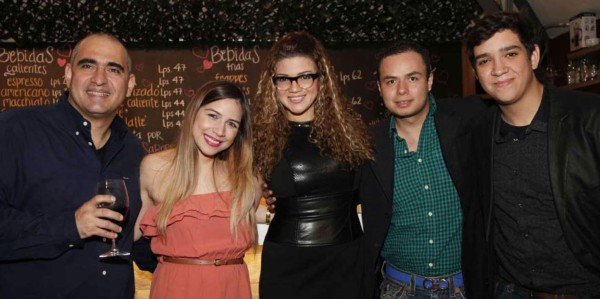 Wine night for Franco y Nury