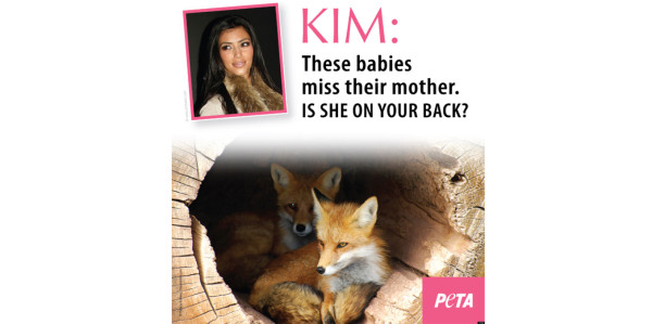 Kim y Janet, las celebridades 'Grinch' de Peta