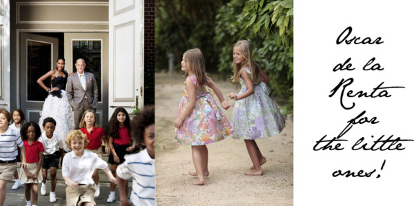 Oscar de la Renta diseña colección infantil