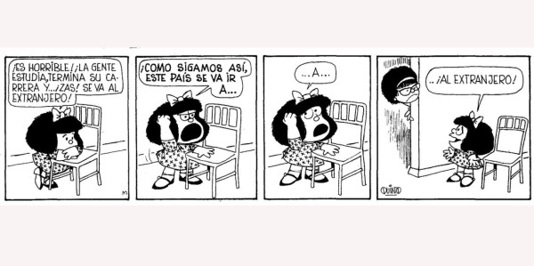 Mafalda, festeja 50 años