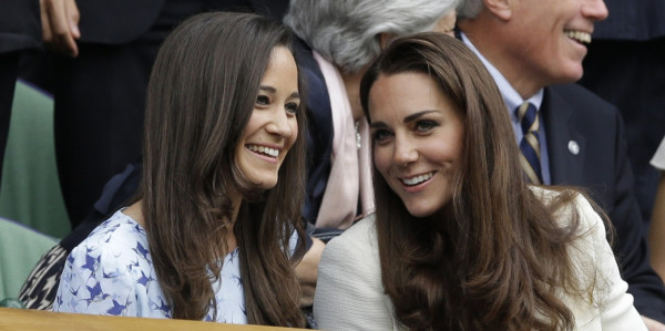 Duquesa de Cambridge y Victoria Beckham