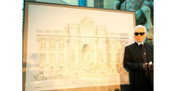 Icónicas fontanas by Karl Lagerfeld