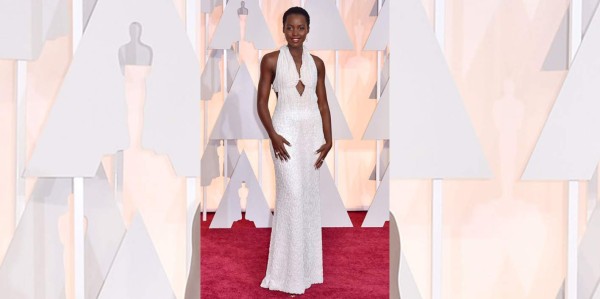 Roban vestido que Lupita Nyong'o usó en los Oscar