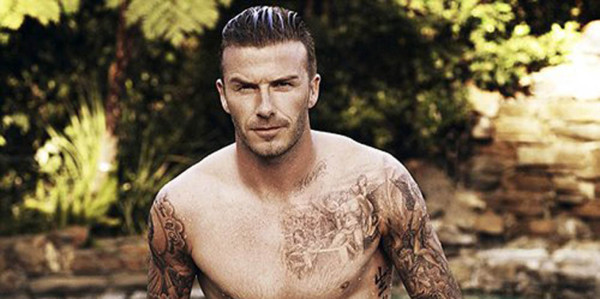 David Beckham en portada de ELLE