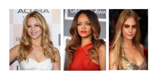 Jennifer Lawrence, Rihanna y Cara Delevingne