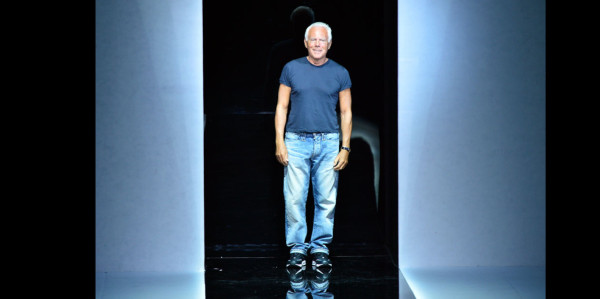 Armani ríe de las acusaciones de Cavalli