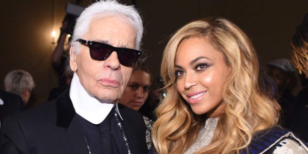 Karl Lagerfeld y Beyoncé