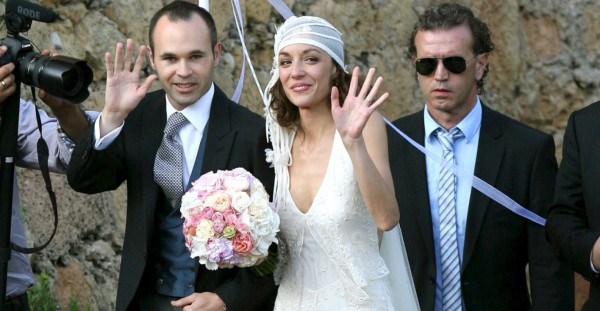 Andrés Iniesta se casa con Anna Ortiz