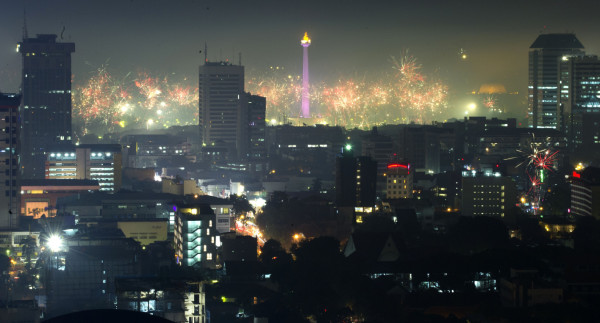 Así celebra Asia el 2014!