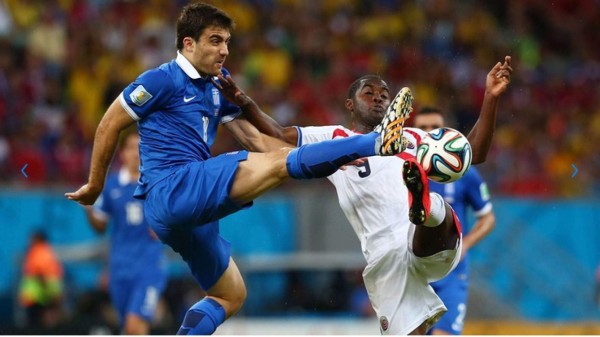 Costa Rica supera a Grecia