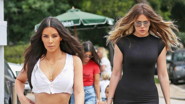 Las Kardashian de paseo en Los Ángeles