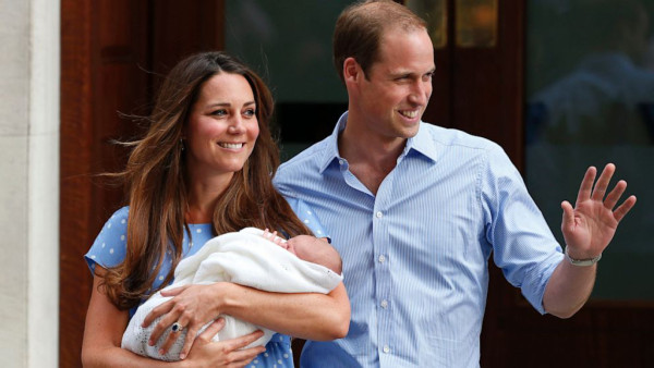 El bautizo del príncipe George