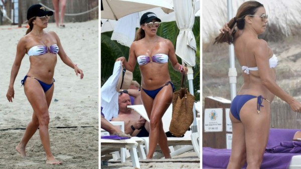 Eva Longoria disfruta de sus vacaciones en Ibiza