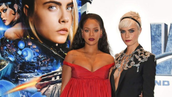 Los impresionantes looks de Rihanna y Cara Delevingne en Londres