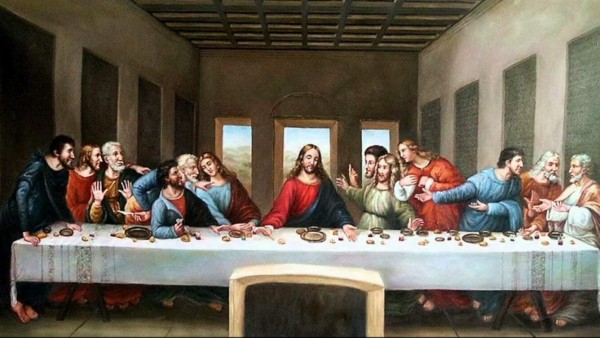 La última cena, una de las obras más reconocidas en el mundo, también fue trabajo de Leonardo da Vinci, según archivos históricos este habría sido un encargo del Duque de Milán Ludovico Sforza en 1482 pero el pintor no comenzó a trabajar en la obra, si no hasta 1495 tardándose unos tres años en elaborarla, según los expertos en arte, la manera en la que el plasmó con su lienzo las emociones de todos los discípulos y Jesucristo mismo, en ese momento histórico donde él anunció que le traicionarían, es lo que otorga un lugar muy especial a su creación sobre sus otros trabajos.