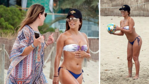 Eva Longoria disfruta de sus vacaciones en Ibiza