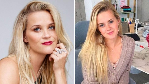 Resse Witherspoon y Ava Elizabeth<br/>La legalmente rubia, hija de Resse, es igual de hermosa que ella.<br/>