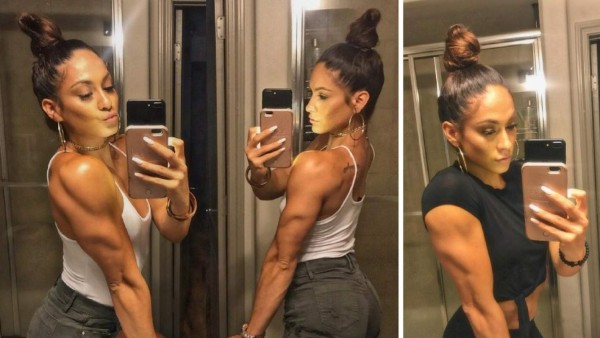 La doble de Jennifer Lopez es una joven fisiculturista