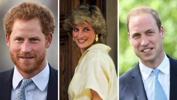 William y Harry hablan de Diana de Gales por primera vez