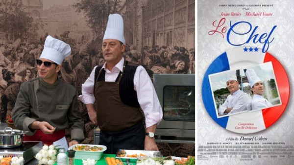 5) Le Chef<br/>Una comedia en la cual nos encontramos a dos chefs uno con talento, sin restaurante, y otro sin nuevas ideas y un restaurante que mantener. Su aventura aparte de chistosa, nos enseña que aunque seamos diferentes podemos hacer grandes cosas.<br/>